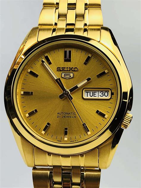 seiko automatic men's watch